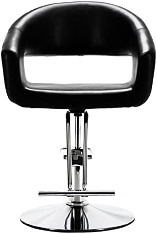 Frosab High-end Hair Salon Barber Scaun clasic Volumul clasic al scaunului din spate negru