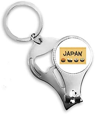 Tradițional japonez japonez de cruisine unghie nipper inelator cu chei cu chei deschizător de sticle clipper