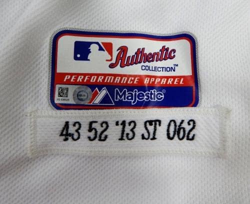 2013 Detroit Tigers Bruce Rondon 43 Joc emis White Jersey 52 801 - Joc folosit MLB Tricouri