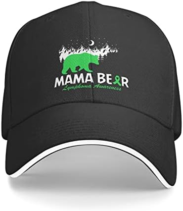 Mama Bear Baseball Hat limfom conștientizare pălărie pentru Mens Pălării cadou