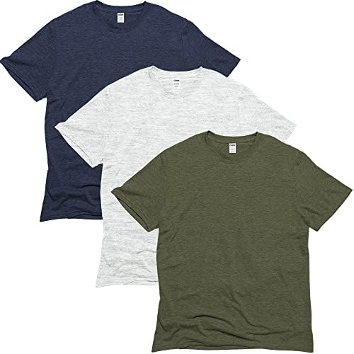 GOEX Unisex Triblend T Shirts-Tricou ecologic pentru femei și bărbați