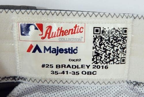 Arizona Diamondbacks Archie Bradley 25 Jocul folosit Grey Pants 35-41-35 38-Joc folosit MLB Pants