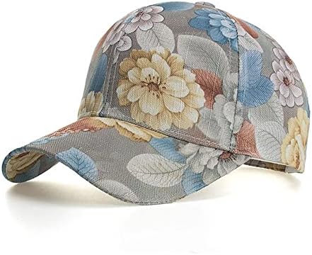 N / A șapcă de Baseball florală șapcă de flori reglabilă pentru femei șapcă de Baseball subțire de vară