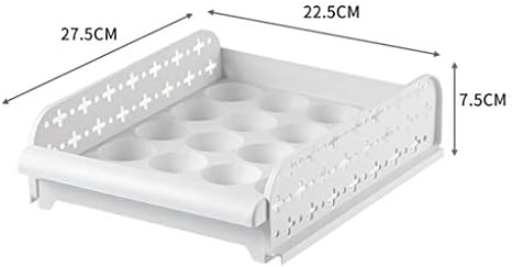 Partea de sus a frigiderului Organizator cutie Organizator grile de Plastic 20 suport de depozitare ouă frigider cutie Container