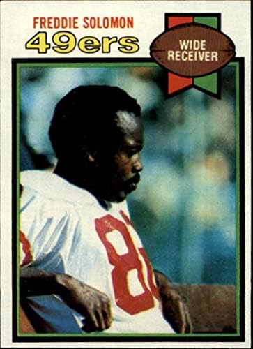 1979 Topps 131 Freddie Solomon San Francisco 49ers NFL Card de fotbal Ex Excelent