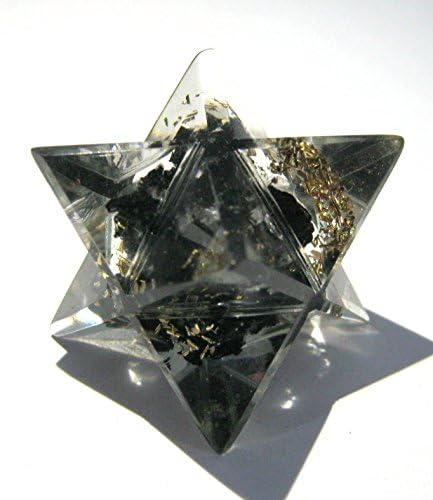 Cristal miracol protecție Negru turmalină Orgon Merkaba Star cristal vindecare FENG Shui Reiki bărbați Femei cadou psihic energie