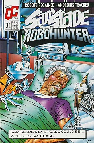 Sam Slade ,Robo-Hunter 31 VF ; carte de benzi desenate de calitate Fleetway