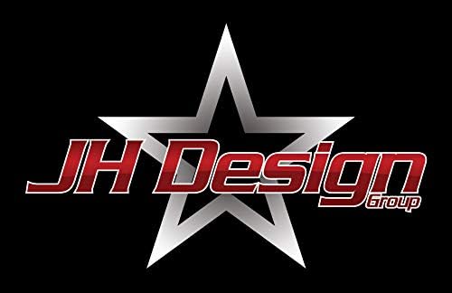 JH Design Group Ford Mustang Mustang Stars și Bare Tricou pentru echipaj