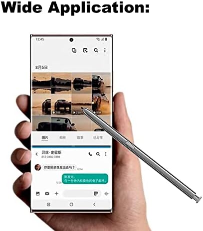 Grey Note 20 Ultra Pen pentru Samsung Galaxy Note 20 Ecran tactil Stylus Piese de schimb pentru stilou pentru Samsung Note 20, Note 20 Plus, Notă 20 Ultra S Pen Funcție Bluetooth