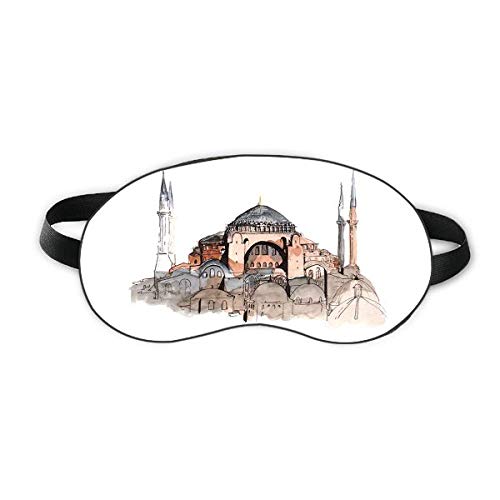Turcia Hagia Sophia Istanbul Sleep Scut Scut SHIELD NOAPTĂ SĂRBĂTOR Blindfold Shade Cover