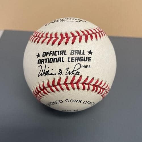Paul Minner Cubs Dodgers a semnat Onl Baseball Auto cu hologramă B&E - baseball -uri autografate