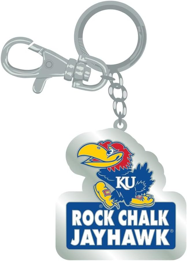 Pro specialități Pro Group Kansas Jayhawks Keychain Zamac Rock Chalk Jayhawk