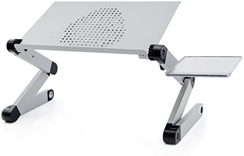 Eyhlkm reglabil laptop laptop birou masă cu răcire ventilator de pat pat de pat lucrat de pe canapeaua de la birou de acasă