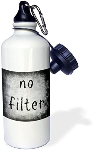 3Drose Filtru Filter Literare pe o sticlă de apă de fundal negru și gri, 21oz, 21 oz, multicolor