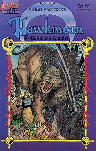 Hawkmoon: Amuleta zeului nebun # 3 VF; prima carte de benzi desenate