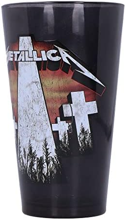 Nemesis acum licențiat oficial Metallica Master of Puppets Glass, negru, 14,8cm