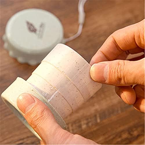 Cupa de apă în formă de plastic în formă de capac Leewong, ceașcă de apă portabilă pliabilă, ceașcă de cafea de călătorie în