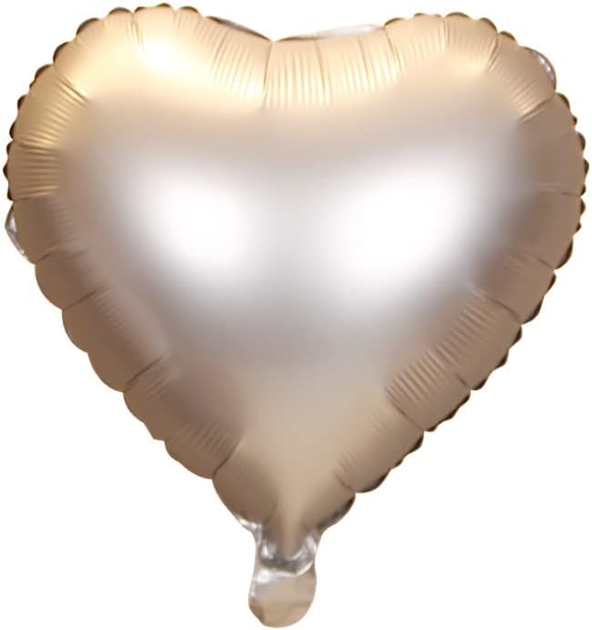 18 Matte Heart Pentagram Aluminum Film Balloons Confesiuni de nuntă Petrecere de ziua de naștere petrecere pentru petrecere