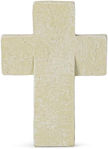 Farul Produsului Creștin Produse în Lord Sandstone de 5,5 inci turnat Stone Bronz Bara Crucea Figurină