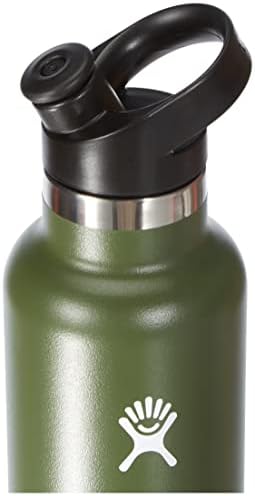 Hydro Flask 21 oz. Sticlă standard de apă cu gură cu oțel inoxidabil sport, reutilizabil, izolat în vid
