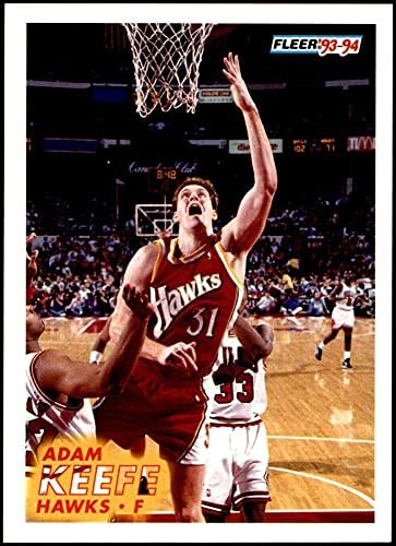 1993 Fleer 5 Adam Keefe Atlanta Hawks NM/MT Hawks Stanford