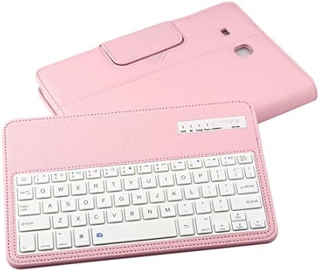Caifeng Tablet PC Husa pentru Galaxy Tab E 9.6 / T560 2 în 1 Carcasă din piele de textură Litchi Bluetooth Litchi cu o coajă