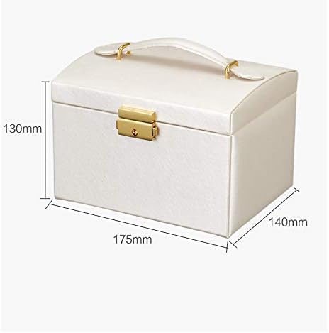 Fengye Bijuterii în stil prințesă cutia din piele bijuterii cutia cosmetică cutii bijuterii carcasă de bijuterii de lux Cadou