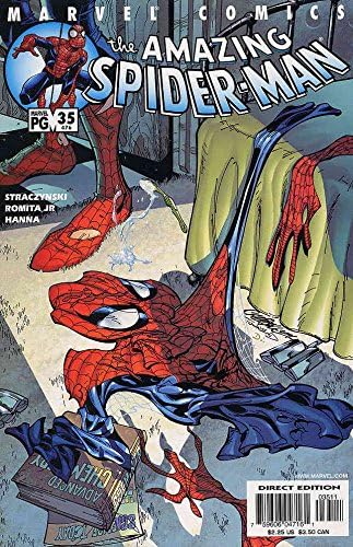 Uimitor Spider-Man, The 35 VF / NM; carte de benzi desenate Marvel / 476 Straczynski Campbell