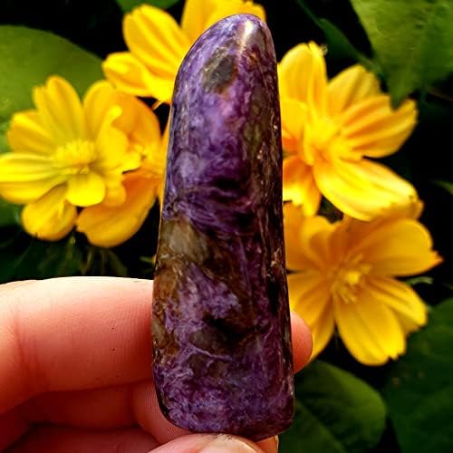 Charoite free format mână lustruit cristal vindecare naturale metafizice piatră prețioasă-1 buc mai mare