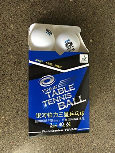 Yinhe Table Tennis Ping Pong 3 stele Ball Y40+ ABS 12 Bile
