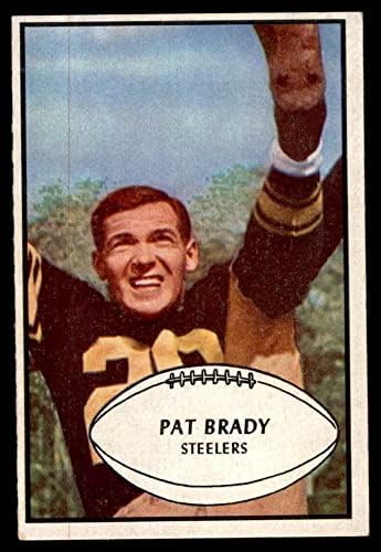 1953 Bowman 10 Pat Brady Pittsburgh Steelers VG/EX Steelers Nevada/Bradley