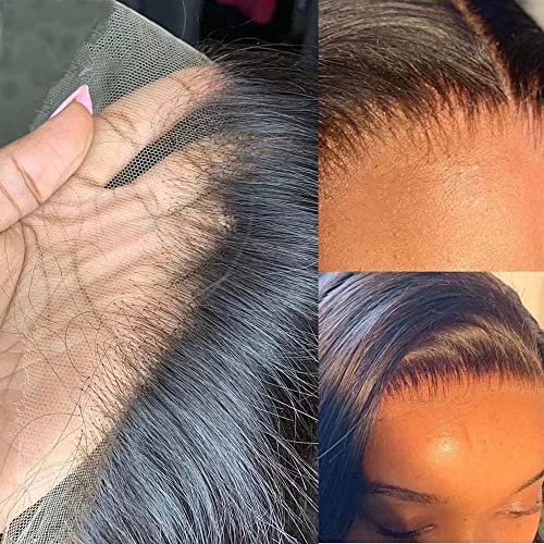360 HD Invizibil dantelă peruci păr uman Deep Wave pre smuls pentru femeie 150% densitate Brazilian Remy Păr Glueless cret