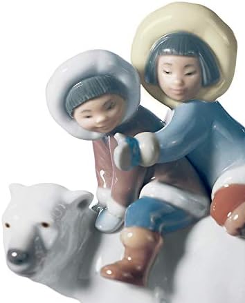 Figurină de porțelan Lladro Eskimo Riders