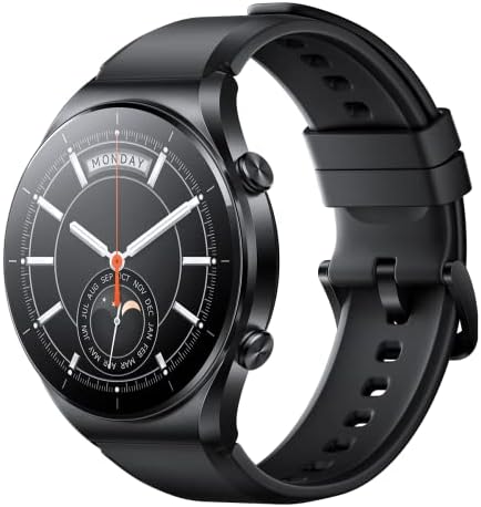 Xiaomi Watch S1, sticlă de safir, carcasă din oțel inoxidabil, afișaj AMOLED de 1,43 , GPS cu bandă dublă, curea din piele,