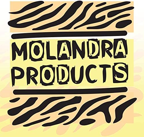 Produse Molandra #Tourmaline - 20oz Hashtag Sticlă de apă albă din oțel inoxidabil cu carabină, alb