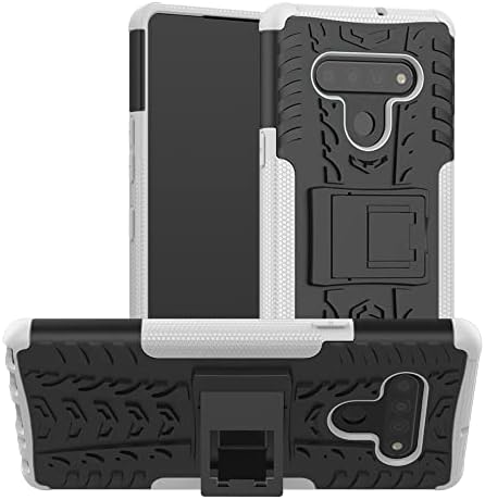 Carcasă de telefon Lonuo Carcasă de protecție compatibilă cu LG Stylo 6, TPU + PC Bumper Hybrid Carcasă accidentată de calitate