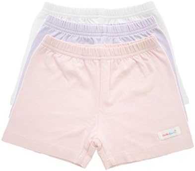 UndieShorts fete lavanda, alb, roz 3 Pack Undershorts, loc de joaca atletic biciclete pantaloni scurți pentru sub rochii