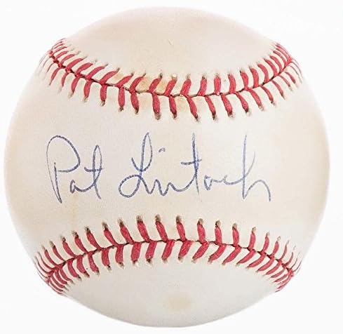 Pat Listach semnat Oal Bobby Brown Ball w/PSA pre -cert Milwaukee Brewers Astros - fotbal autografat