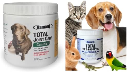Ramard Total supliment comun pentru Câini & amp; Total pre/suplimente probiotice pentru cai și alte animale de companie