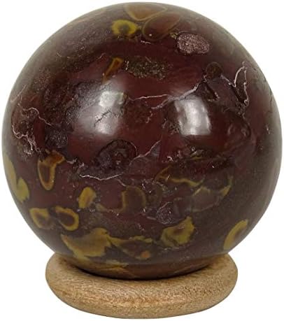 Armonizează Jasper Stone Ball Echilibrarea Reiki Vindecarea mesei de cristal Decor spiritual