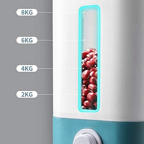 dispenser de cereale automat din plastic Dispenser de cereale cutie de depozitare ceașcă de măsurare bucătărie Rezervor de