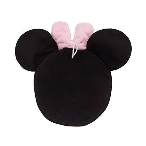 Disney Minnie Mouse în formă de mouse de pluș negru cu arc roz 3 piese decor de perete