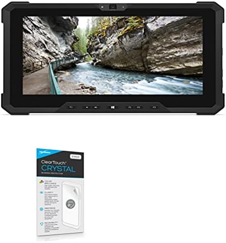 Protector de ecran BoxWave compatibil cu tableta Dell Latitude 7212 Rugged Extreme-cristal ClearTouch, piele de Film HD-scuturi