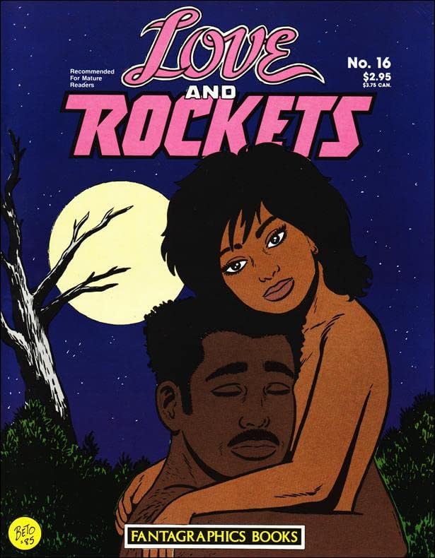 Dragoste și rachete #16 VF; Fantagraphics carte de benzi desenate | Hernandez Bros.