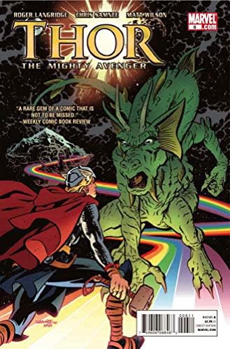 Thor Răzbunătorul puternic 6 VF / NM; carte de benzi desenate Marvel / Roger Langridge