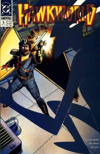 Hawkworld 5 VF / NM; DC carte de benzi desenate / John Ostrander Hawkman
