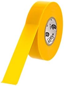 Bandă electrică galbenă 3/4 inch x 66 picioare