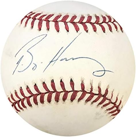 Bryan Harvey a autografat baseball -ul oficial al Ligii Naționale - Baseballs autografate