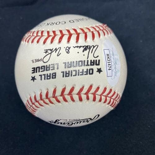 Lou Brock 938/118 SB Baseball JSA - baseball -uri autografate