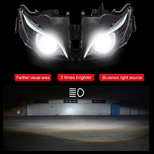 Kt Eagle Eyes LED far de asamblare pentru CBR1000RR 2012- Alb Eagle Eyes personalizat modificat motocicleta Sportbike fata